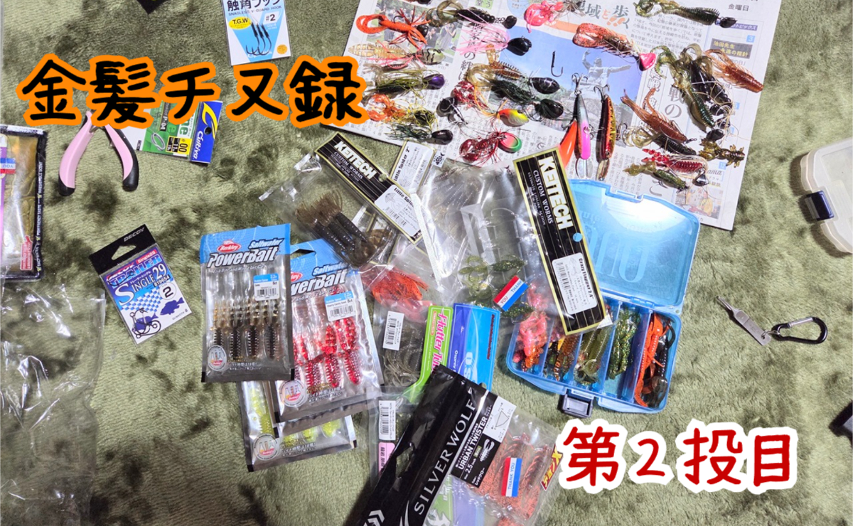 チニングには欠かせないオススメルアーやフック